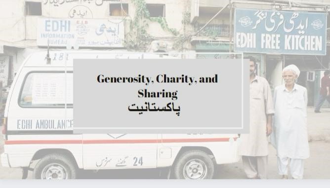 Generosity, Charity, and Sharing
