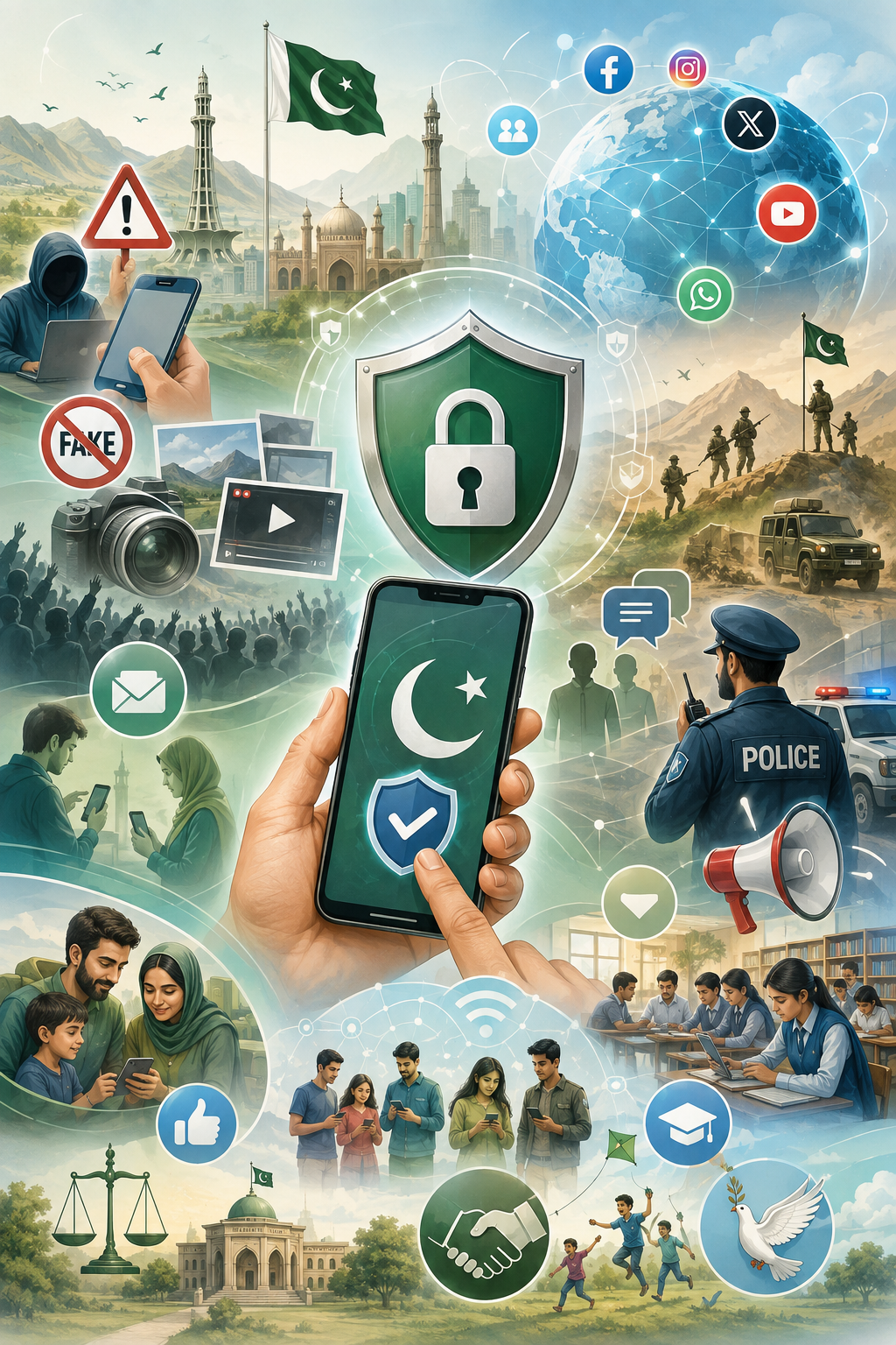 ڈیجیٹل دور میں پاکستان کی بدلتی ہوئی داخلی سلامتی کی صورتحال